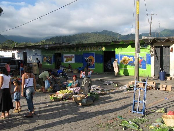 The market in Antigua