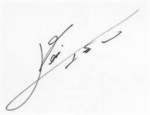 Messi's signature