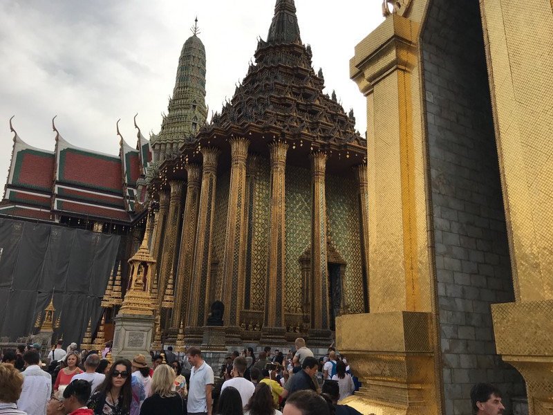 Temple where the emerald Buddha is house