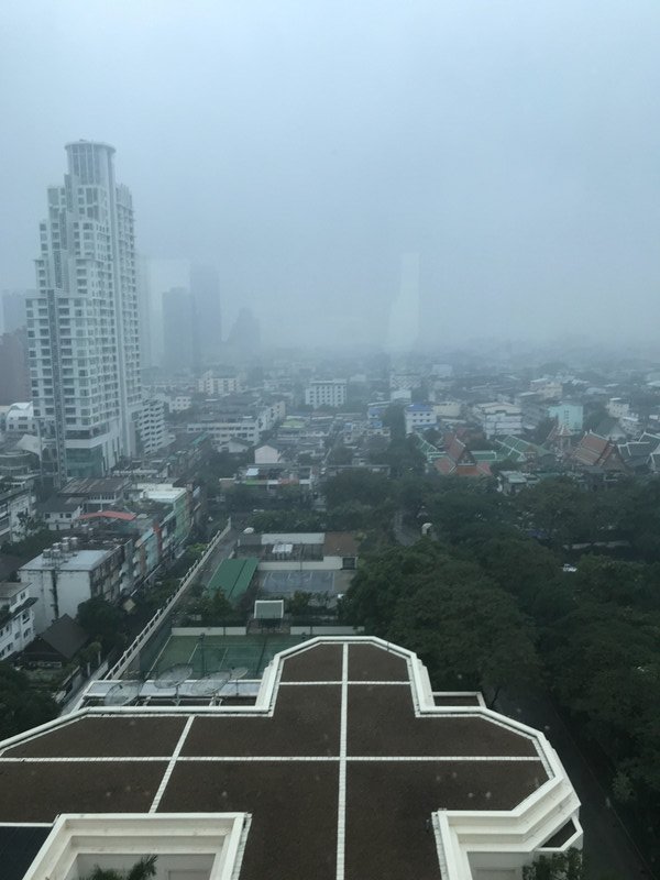 Last view from Peninsula in Bangkok