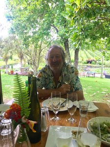 Harvey at Marsden Estate Winery for lunch