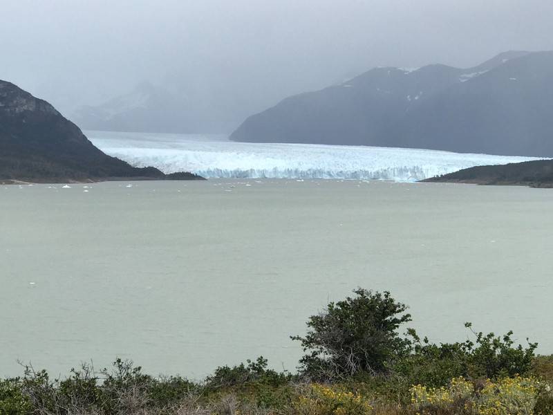 Perito Moreno glacier from 6 km away