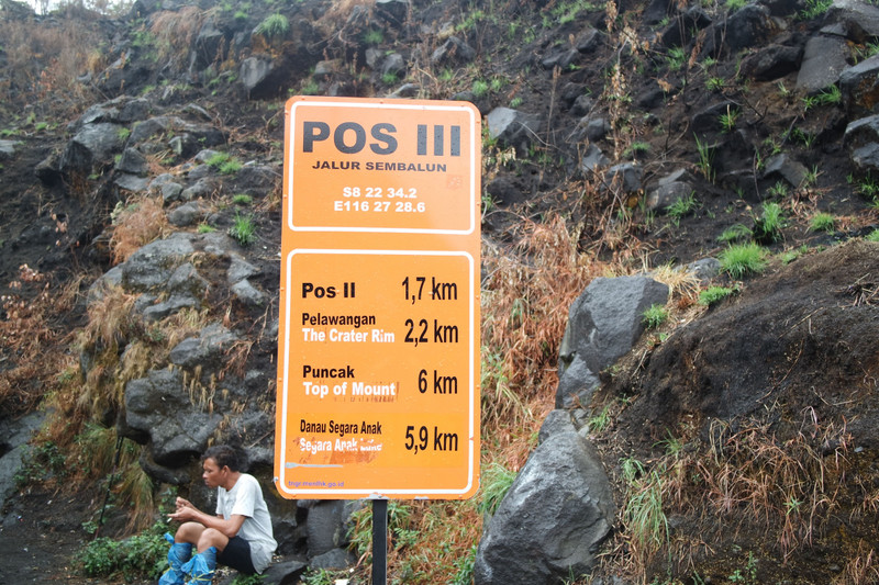 Post 3 - only another 2.2km to get to the crater rim 