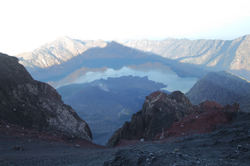 The crater lake