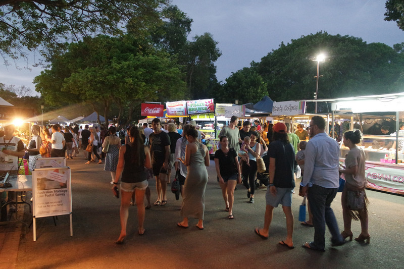 Night Market on Mindil Beach, Darwin 