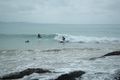 Surfers showing how its done at Lorne Beach