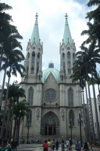 Sao Paulo Cathedral - the world's 4th largest neo-gothic cathedral