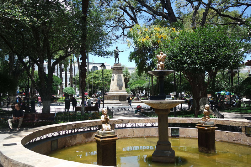 Main Plaza in Sucre