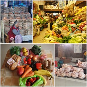 Our visit to Mercado Central in Sucre! 