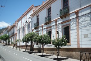 The pretty streets in Sucre