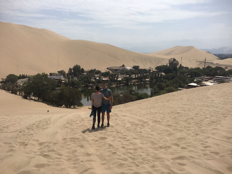 Huacachina - an oasis in the desert! 