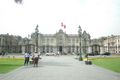 The Government Palace of Peru also lies in the Plaza Mayor, Lima