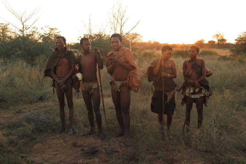 The San / Bushman tribe 