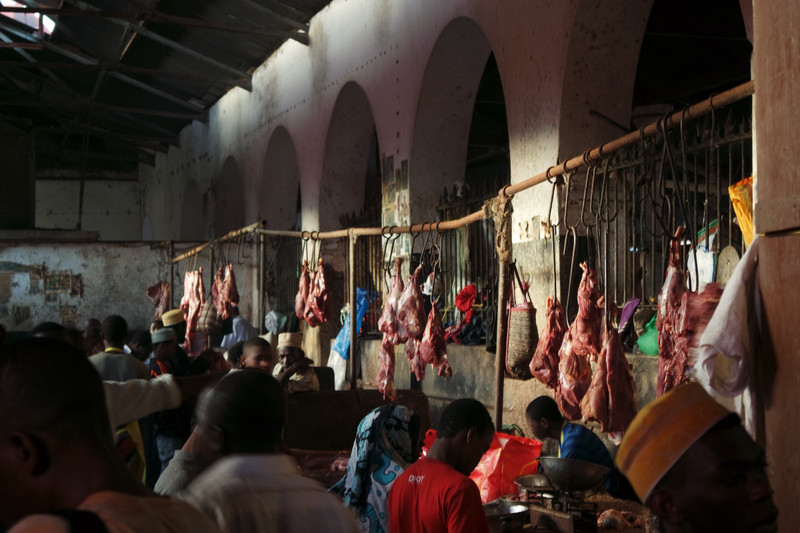 Fresh Meat? Food Market, Zanzibar 