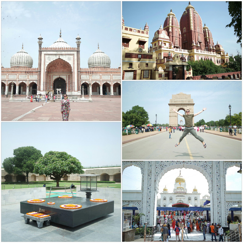 Delhi temples and monuments    