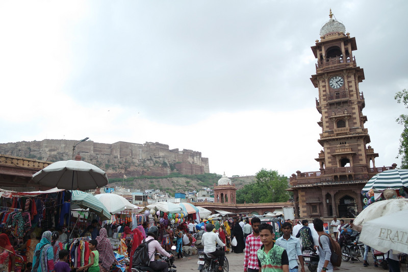 Clock Tower in Sardar Market, Jodhpur 