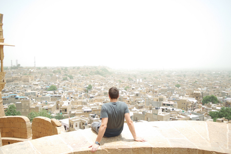 A view of Jaisalmer from Sonar Fort 