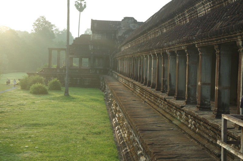 One of the main terraces of Angkor Wat Temple 