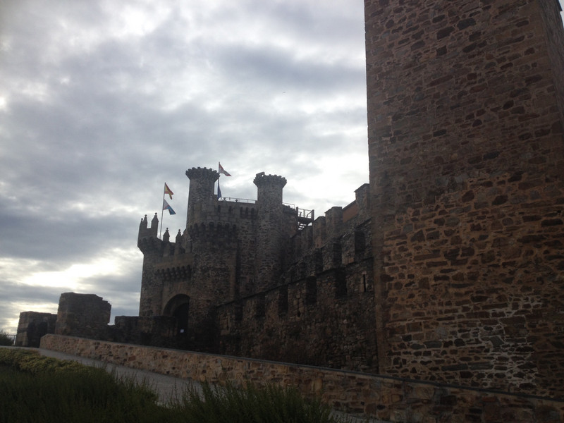 Templar castle at Ponferrada