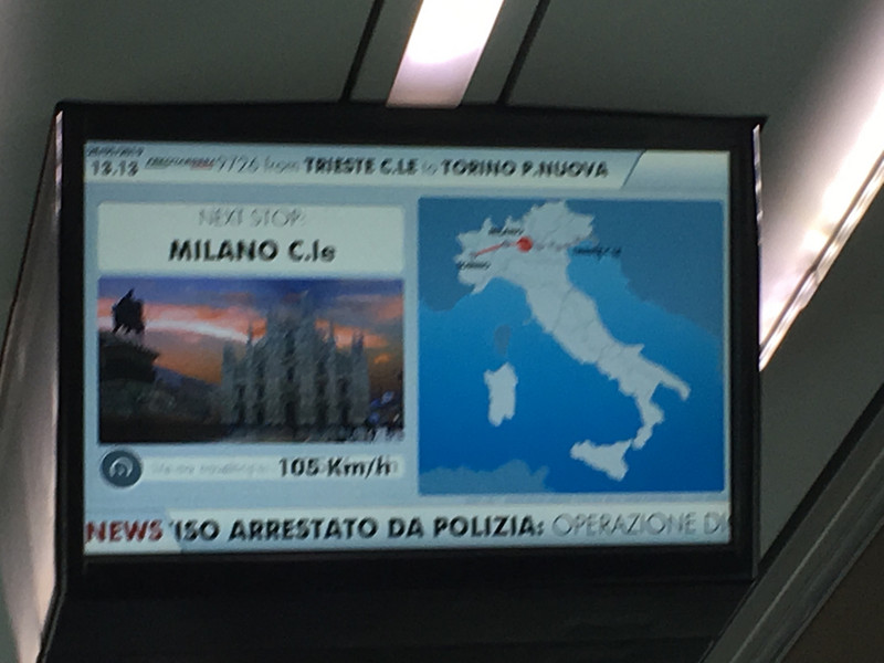 On the way to Turin