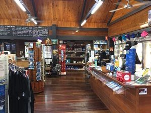 The shop at the Fraser Island Retreat