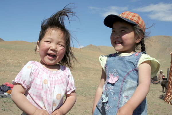 Lovely Mongolian girls