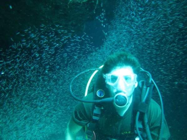 Jeremy with tons of Silversides