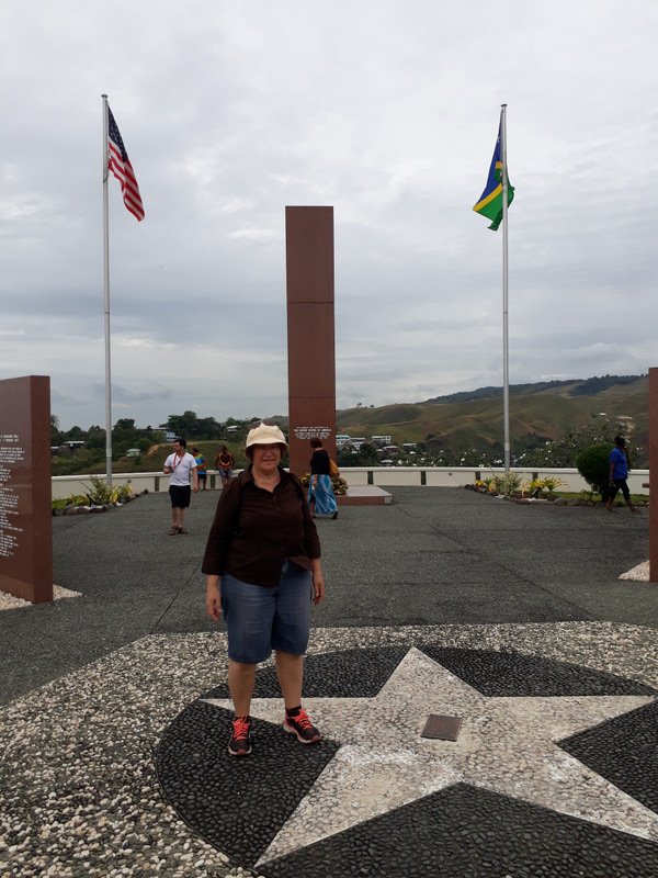 American Memorial skyline Honiara
