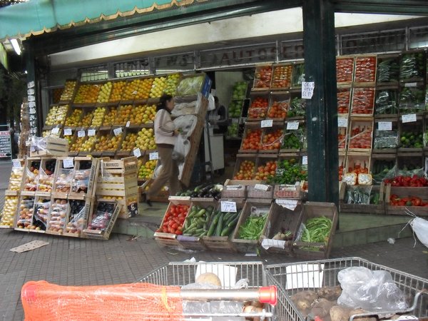 The local fruit and vege shop