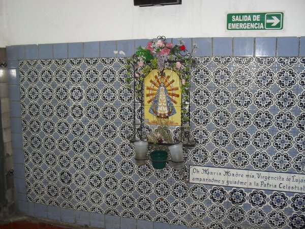 Virgin of the subway