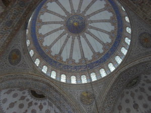 Blue mosque interior