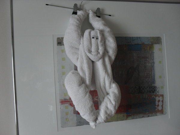 More Towel art