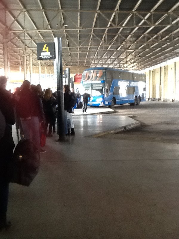 La Plata long distance bus terminal