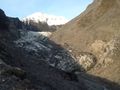 The Fox Glacier, dirty looking but all ice