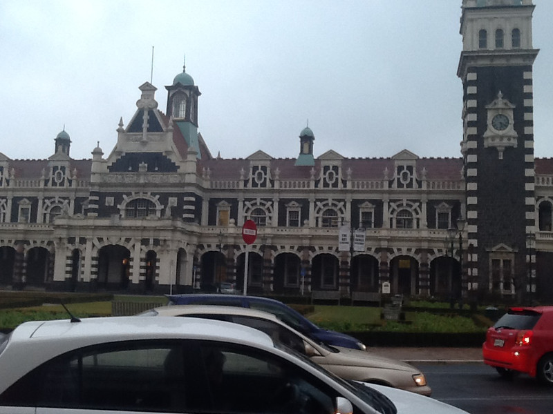 Dunedin railway station, most photographed building in NZ