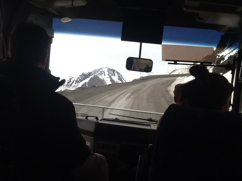The road up to MT Hutt