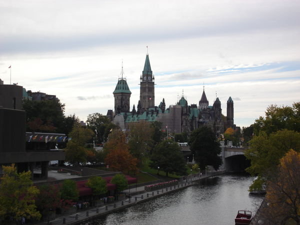 Parliament and canal