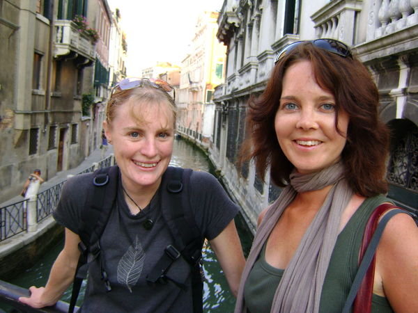Emily and me in Venice