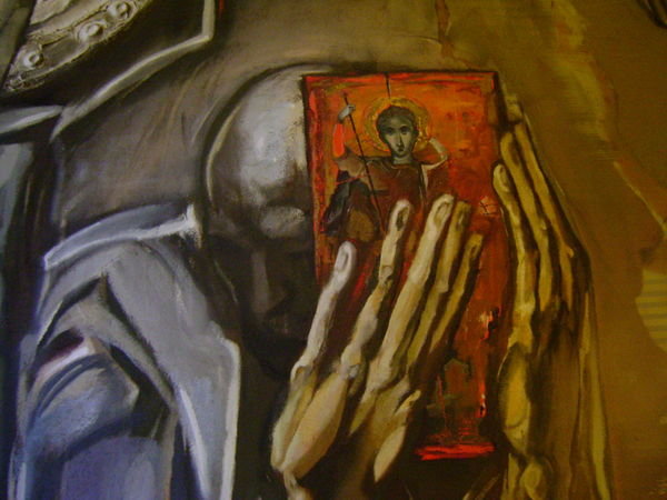 Paintings in the Churh inside the Veilko Taranovo church