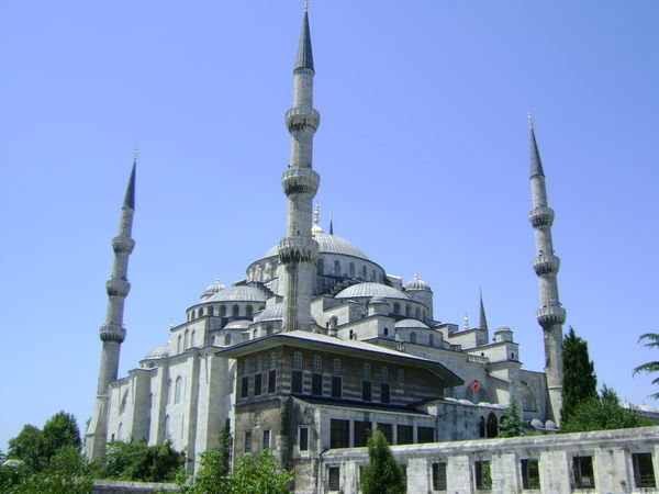 The blue mosque 