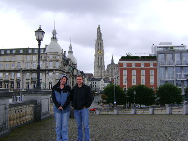 Sarah and Philippe in Antwerp