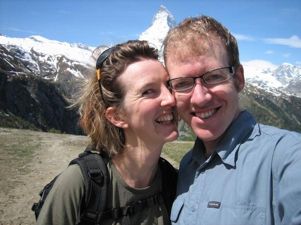 newly weds with Matterhorn :-)