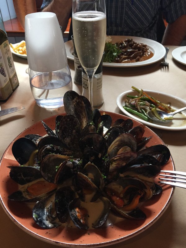 Mussells for lunch! 