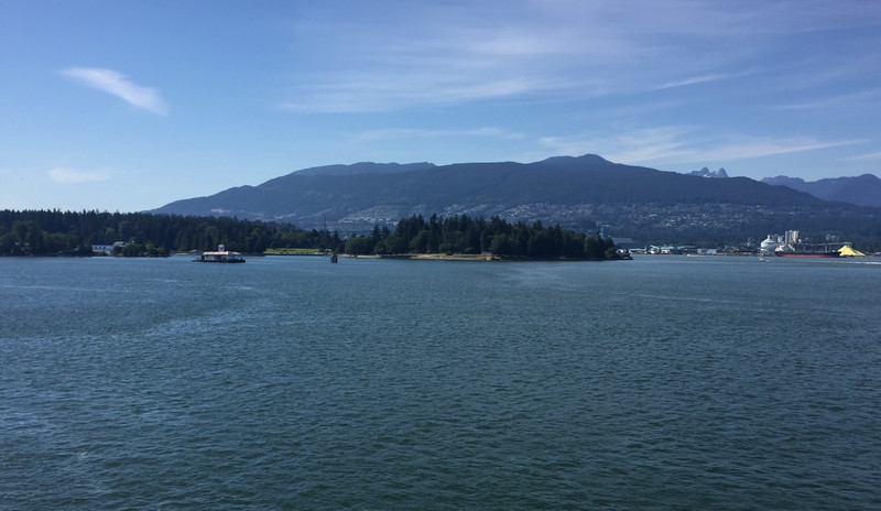 Stanley Park from Canada Place 