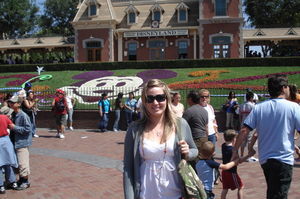 Here I am at Disneyland Park