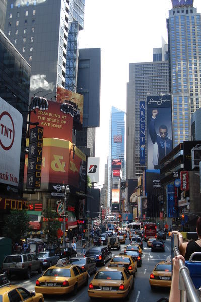 Busy Streets of Times Square - so much to see so little time!!