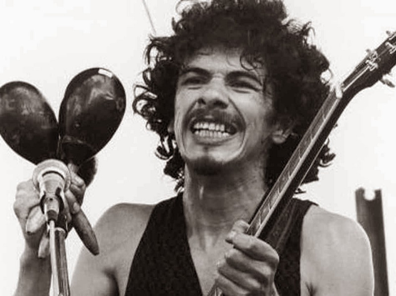 Carlos Santana at Woodstock, 1969 : r/OldSchoolCool