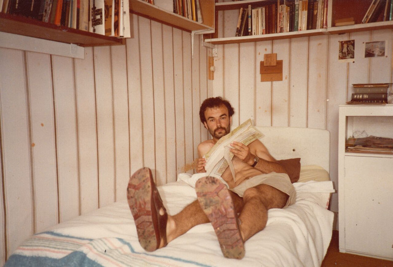 The Author in His Hatherley Road Bedroom Circa 1986
