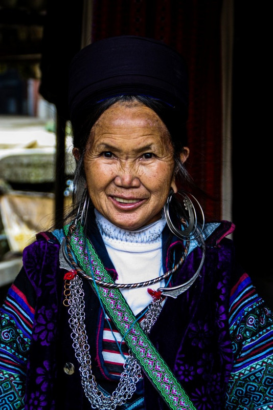 Muong Woman with Earrings 