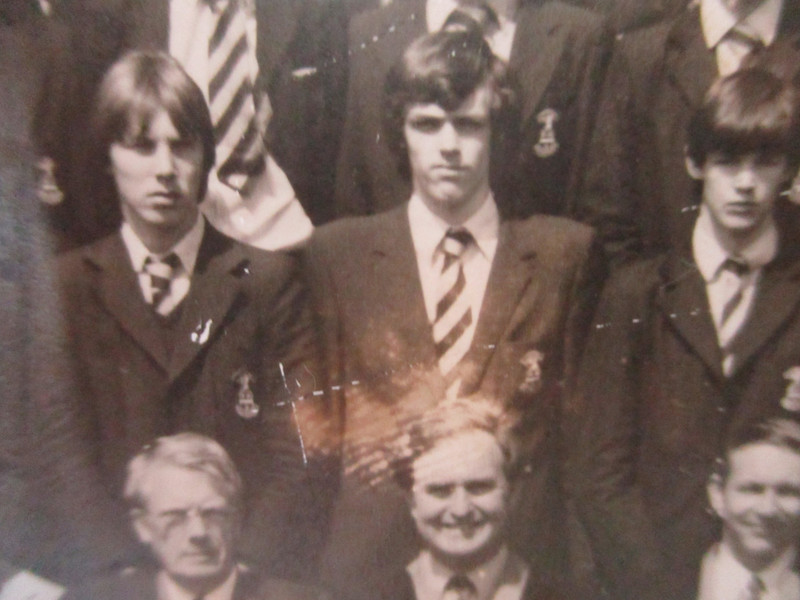 Jim Merris Standing Behind Mr Potter 1982